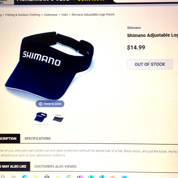 SHIMANO / G. Loomis hat 🧢 package - Picture 15 of 15